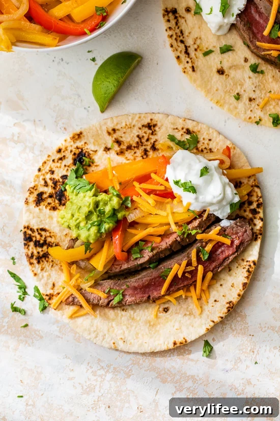 Grilled Steak Fajitas