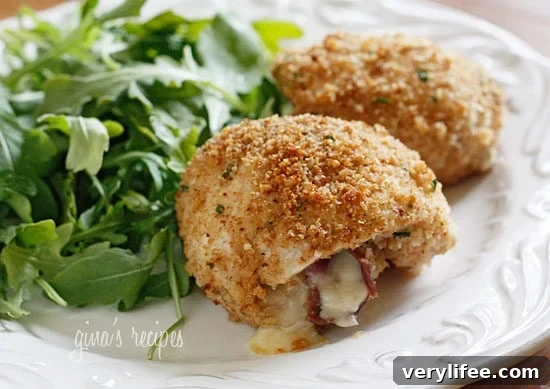 Chicken Rollatini Recipe with Prosciutto and Melted Cheese 2 Chicken Rollatini
