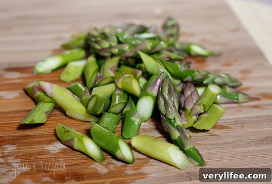 Cut Asparagus