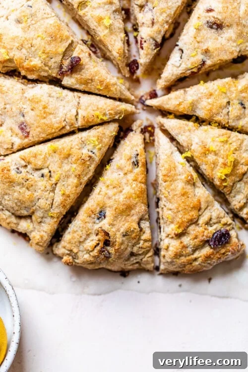 baked scones