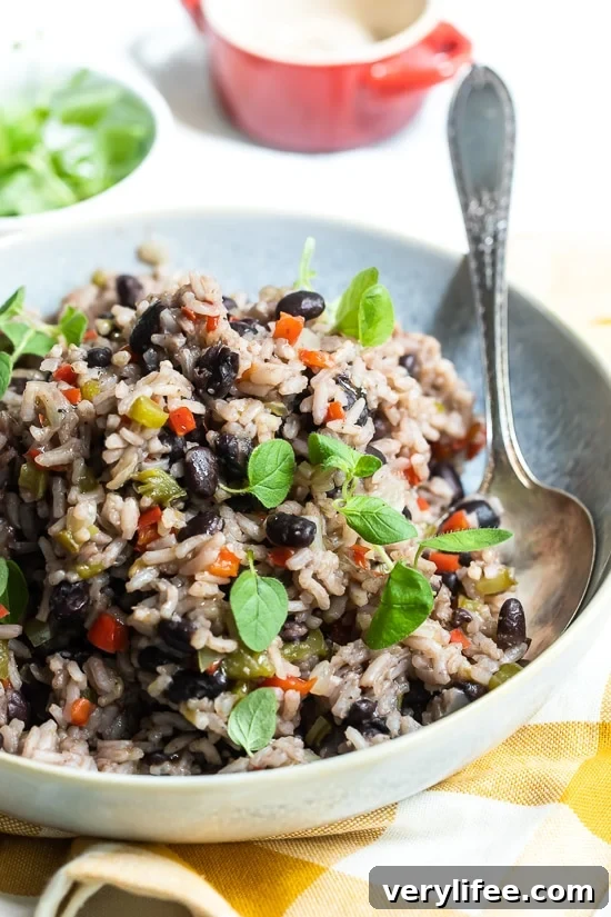 Cuban Congri Rice with Black Beans 2 Cuban rice and black beans