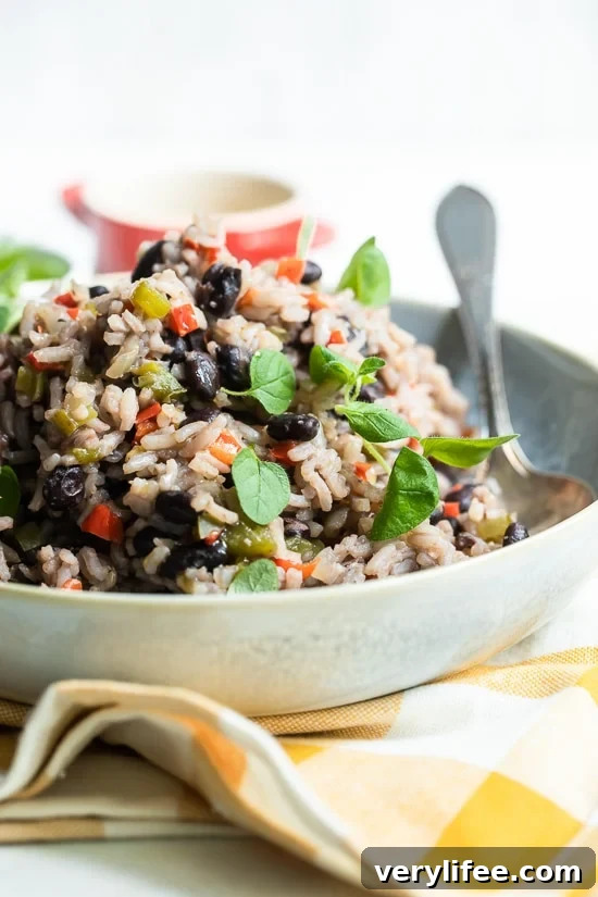 Cuban Congri Rice with Black Beans 4 Arroz Congri
