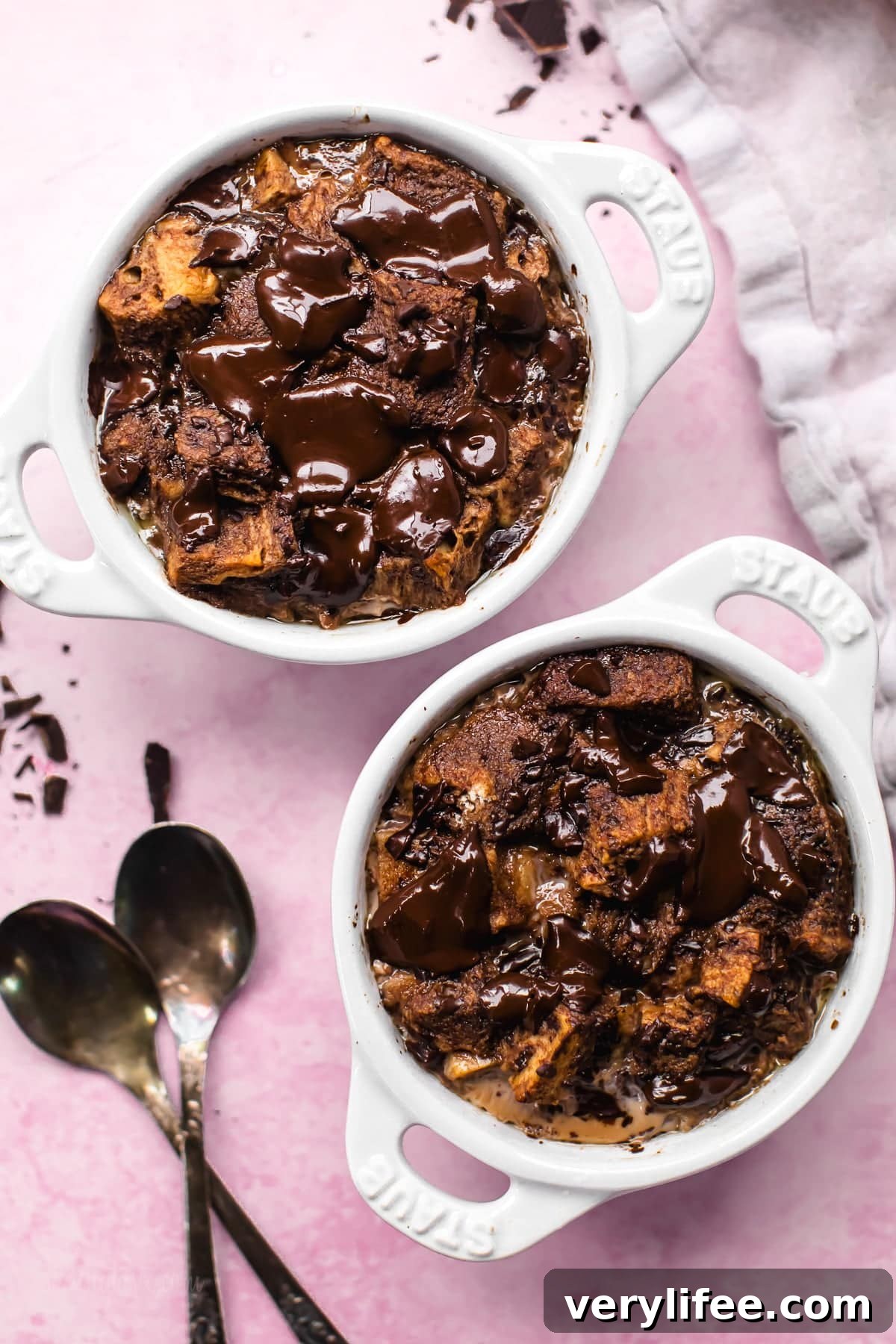 Chocolate Bread Pudding