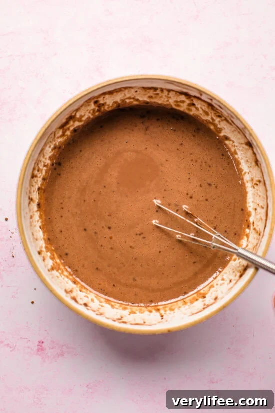 chocolate custard