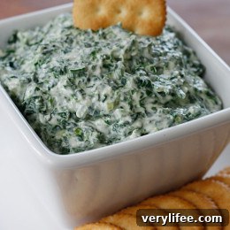 Creamy Parmesan Spinach Dip