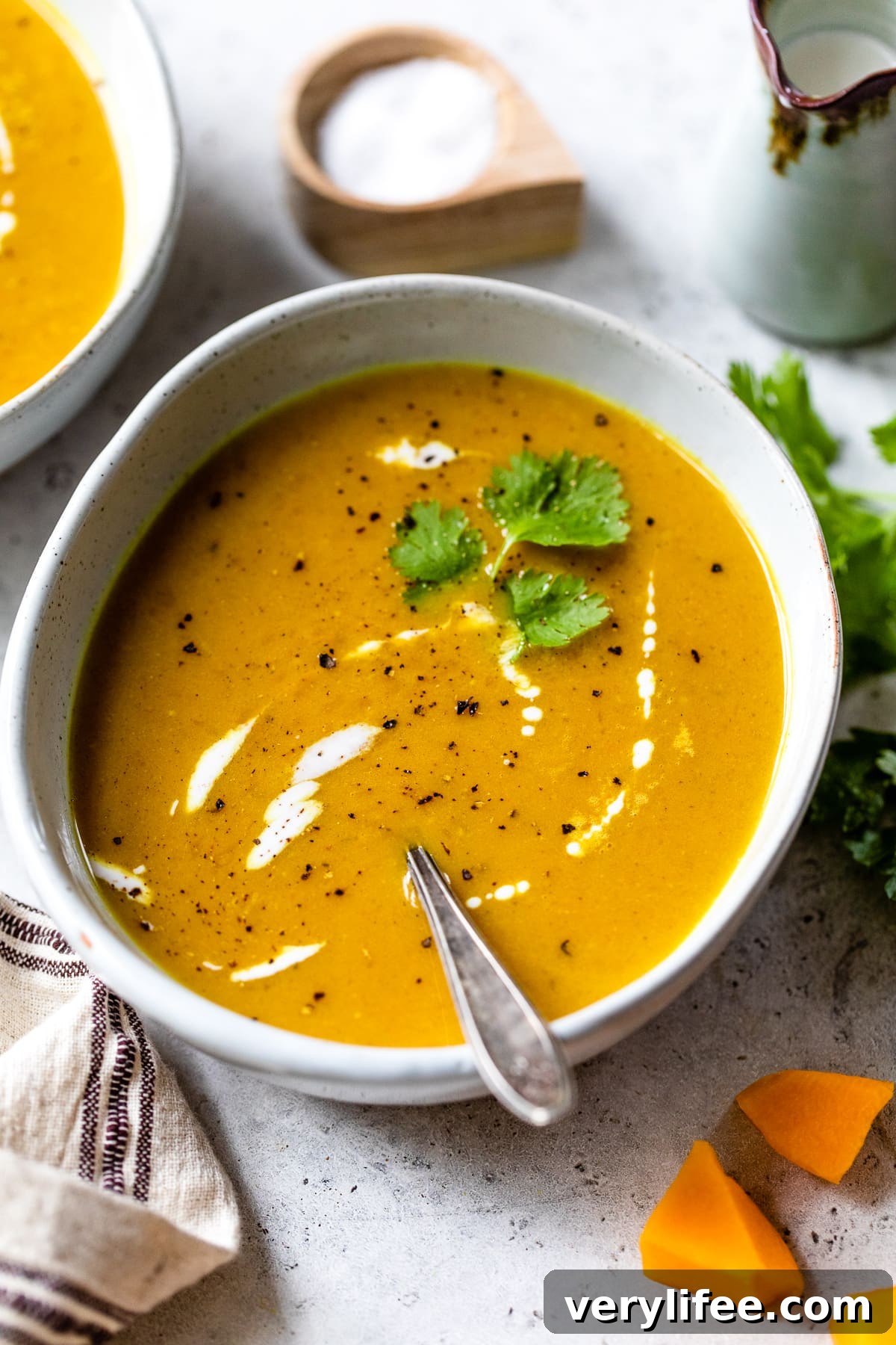 Coconut Curry Butternut Squash Soup