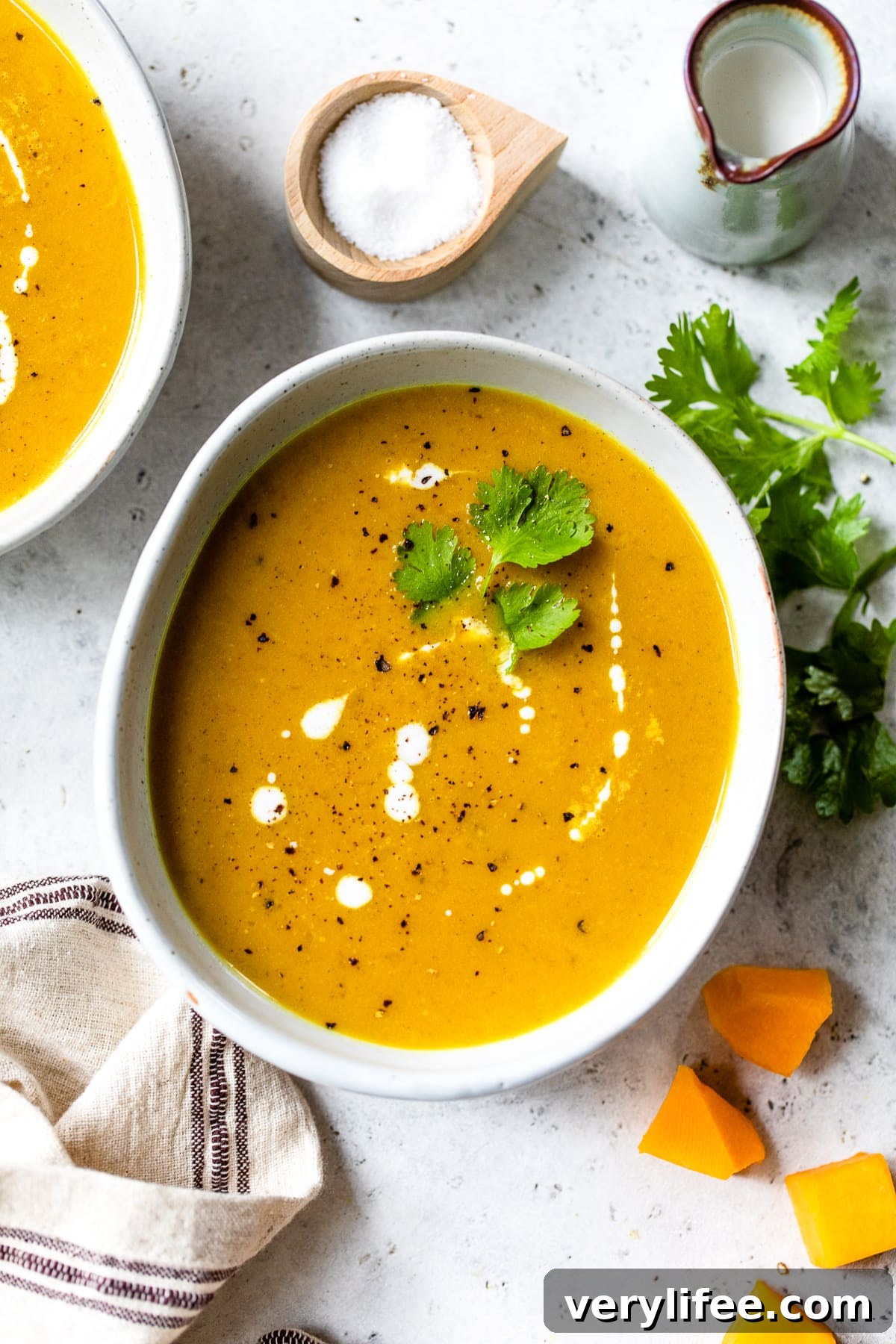 Coconut Curry Butternut Squash Soup