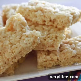 Skinny Rice Krispies Treats