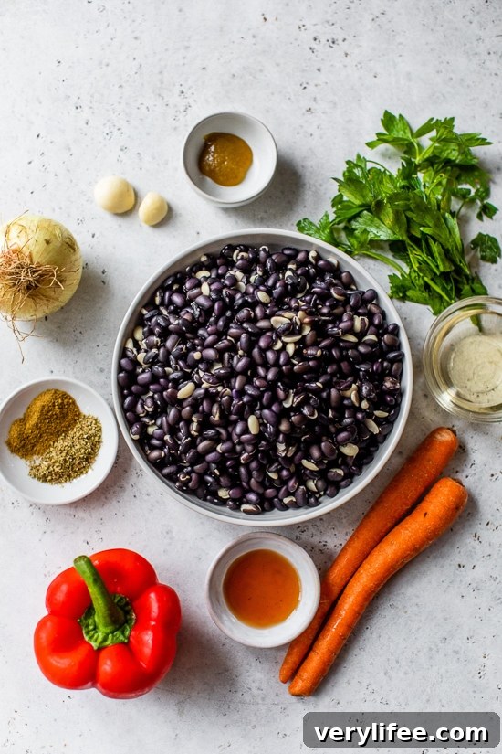Black Bean Soup Ingredients