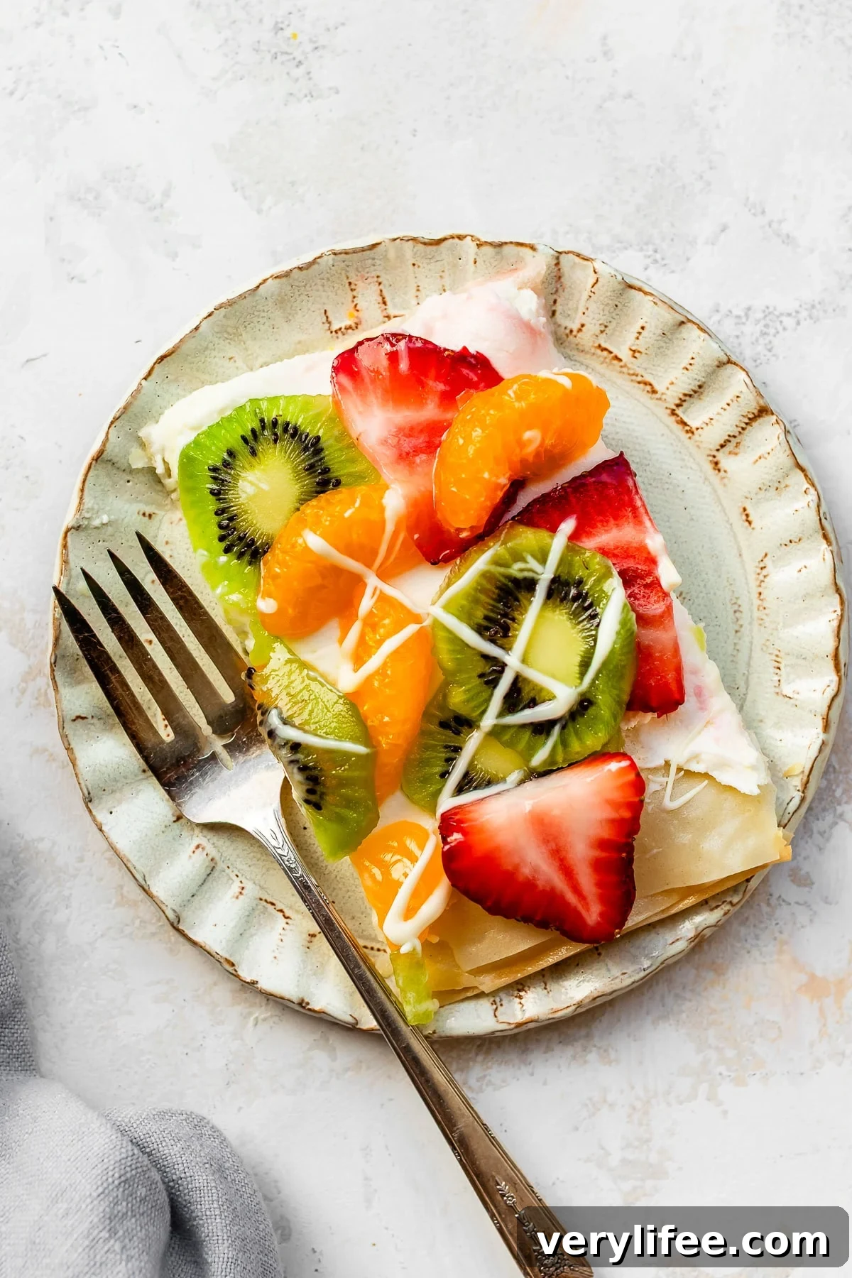 Crispy Phyllo Tart with Fresh Fruit 11 Phyllo Fruit Tart