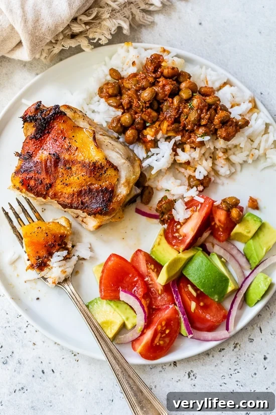 Broiled or Grilled Pollo Sabroso