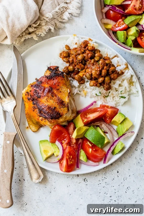 Broiled or Grilled Pollo Sabroso