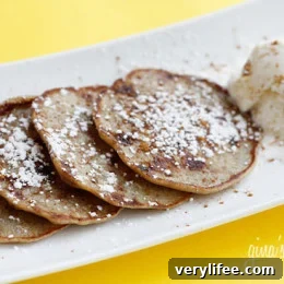 Plate of low-fat banana fritters