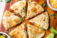 How to Make Crispy Chicken Quesadillas