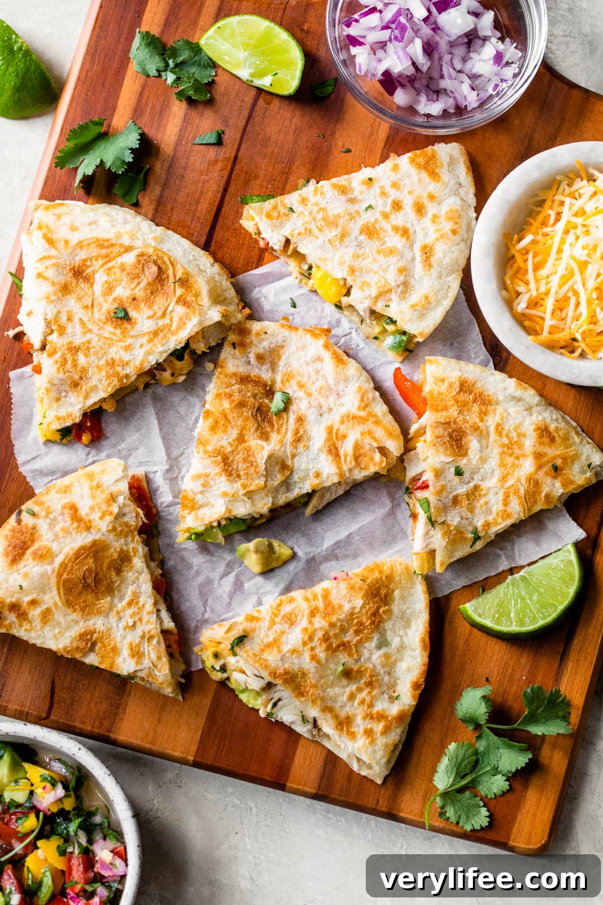 How to Make Crispy Chicken Quesadillas 7 Chicken Quesadillas