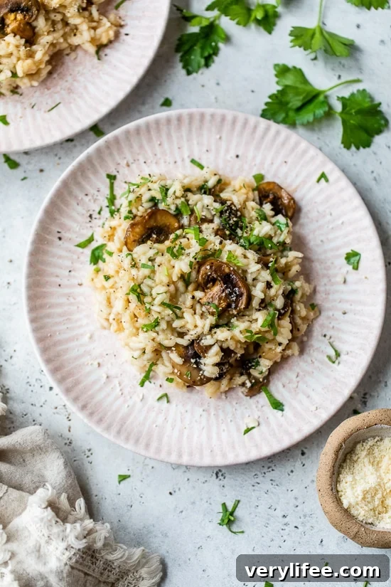 Mushroom Risotto