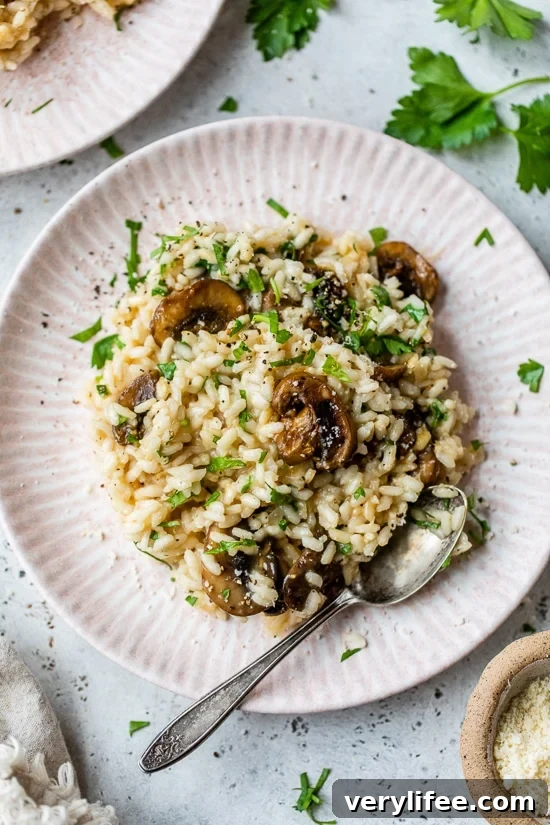 Mushroom Risotto