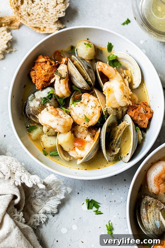 clams and shrimp stew