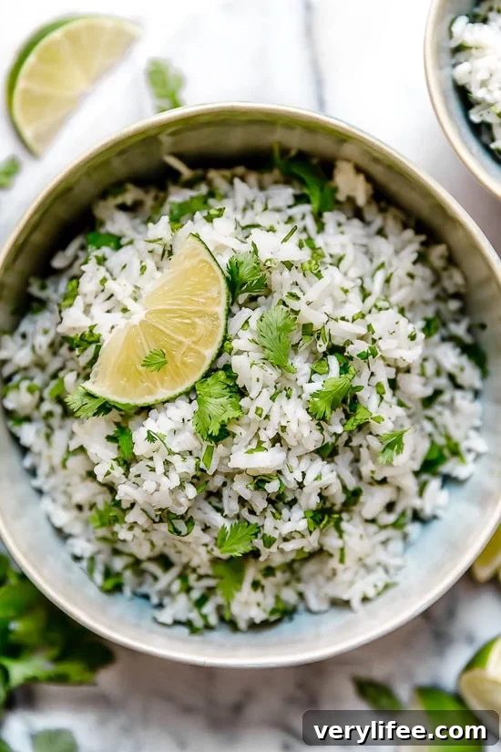 Cilantro Lime Rice