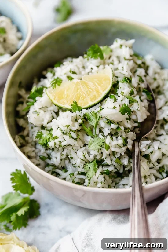 Instant Pot Cilantro Lime Rice