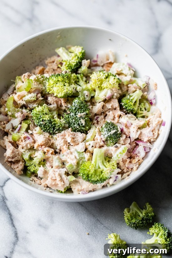 Tuna Salad loaded with veggies served in endive leaves make a quick and easy, low-carb lunch.