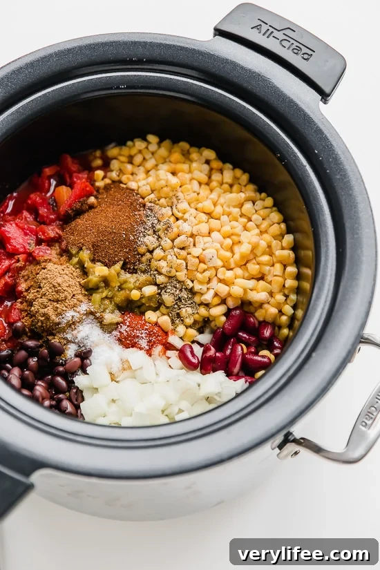 Slow Cooker Chicken Taco Chili Recipe 4 Crock Pot Chicken Taco Chili variations