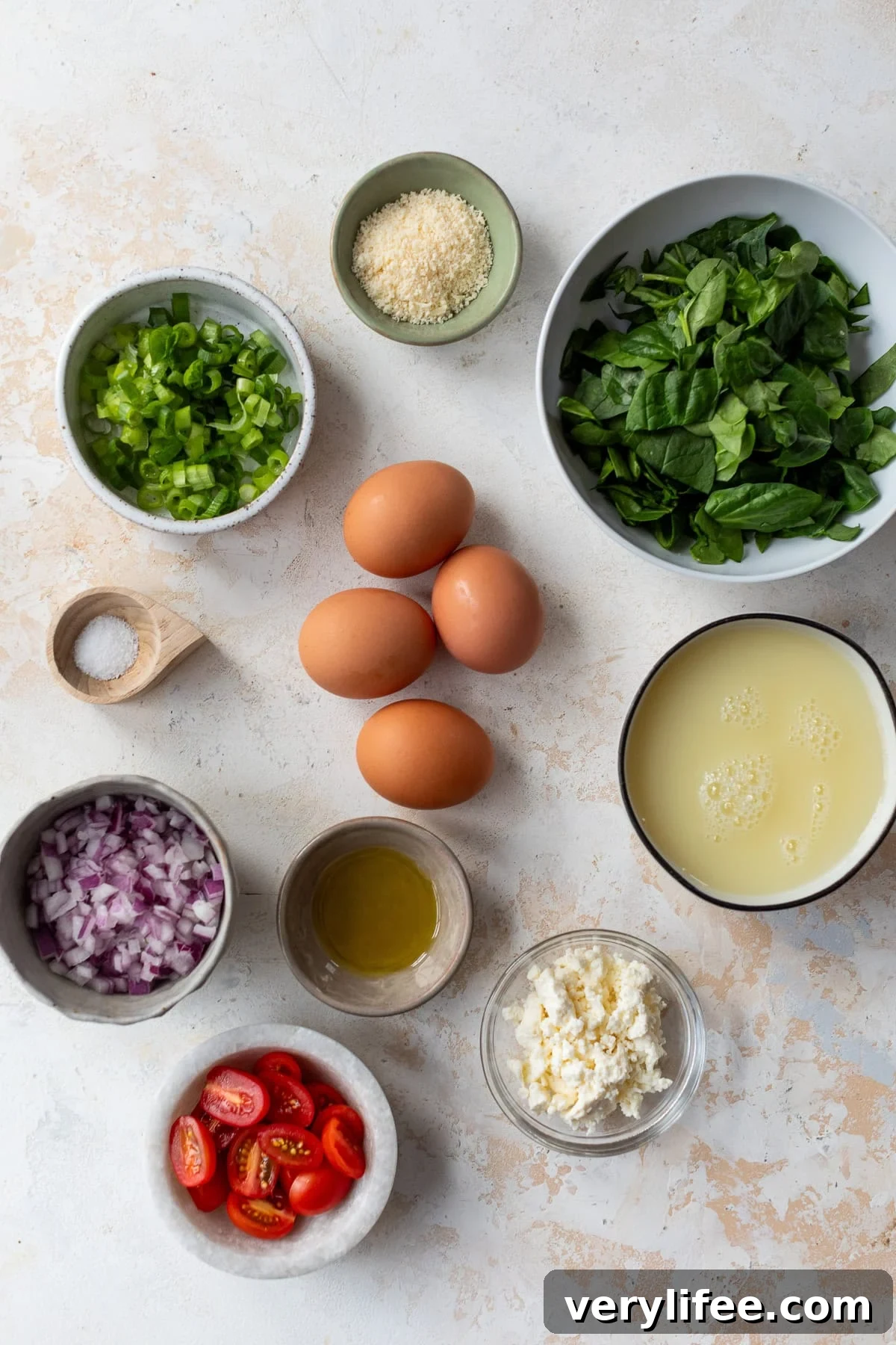 Spinach Feta Frittata