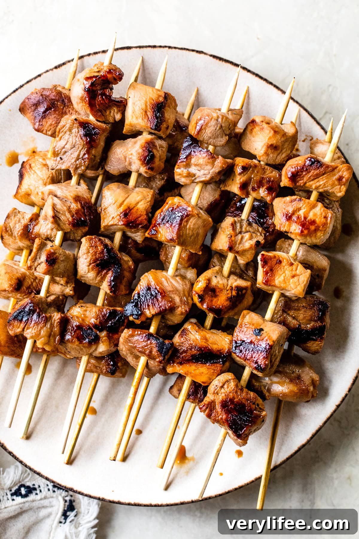 Filipino BBQ Pork Skewers