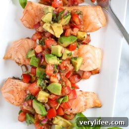 Grilled Salmon Bruschetta