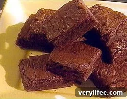 Baked black bean brownies