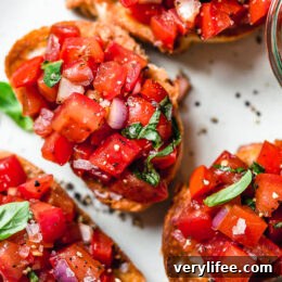 Classic Tomato Basil Bruschetta Recipe 10 Bruschetta