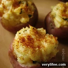 Stuffed Red Bliss Potatoes