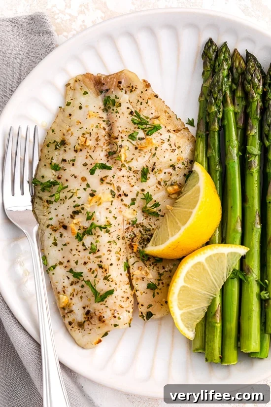 Broiled Tilapia with Garlic