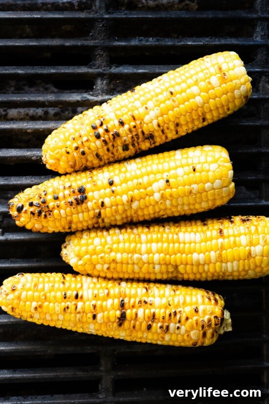 grilled corn on the cob