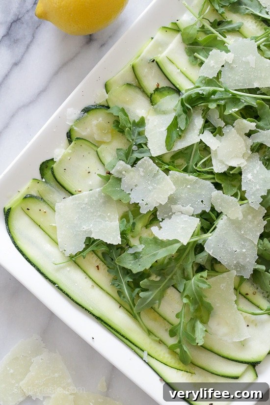 Zucchini Carpaccio