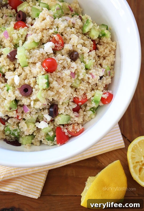 Mediterranean Quinoa Salad
