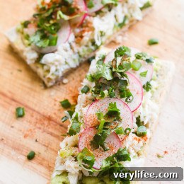 Miami Avocado and Crab Toast Recipe 5 Fresh crab, sliced radishes, lime, paprika and cilantro elevate simple avocado toast to a whole new and delicious level!