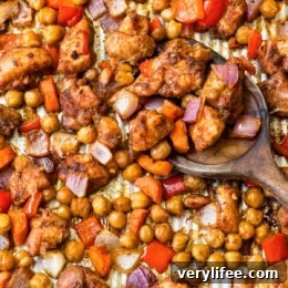 Chicken Shawarma Sheet Pan Dinner