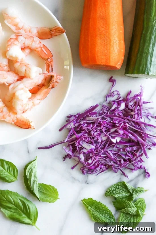 Summer Roll Bowls