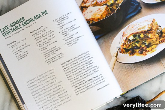 Late Summer Vegetable Enchilada Pie Recipe 5 Late Summer Vegetable Enchilada Pie – A saucy, lasagna-like Mexican-American casserole layered with vegetables, tortillas, sauce and cheese.