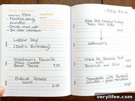 Skinnytaste Dinner Plan (Week 41)
