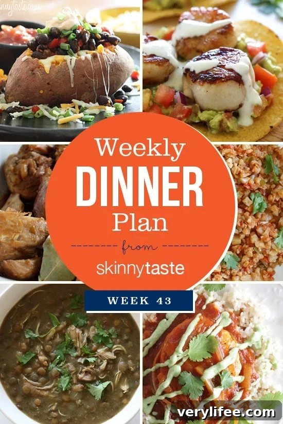 Skinnytaste Week 43 Dinner Plan and Recipes 2 Skinnytaste Dinner Plan (Week 43)