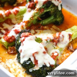 Roasted Broccoli Parmesan