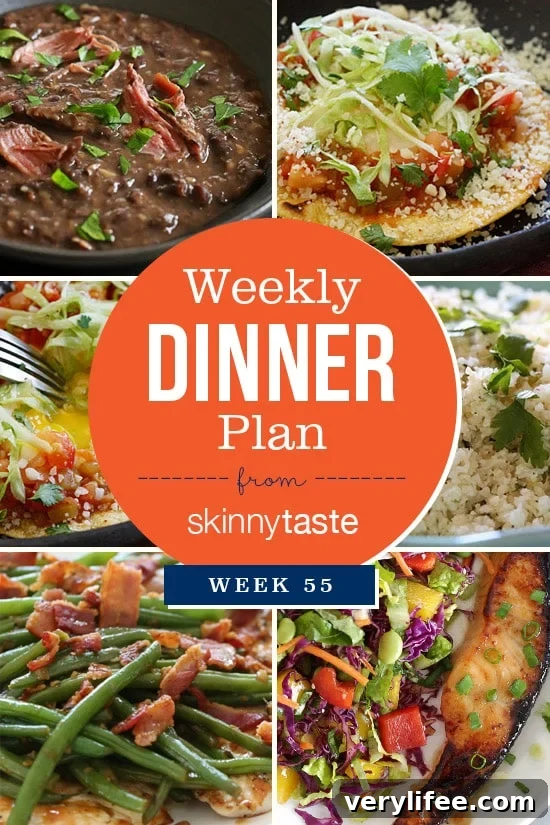 Skinnytaste Week 55 Dinner Plan: Flavor-Packed Weeknight Meals 2 Skinnytaste Dinner Plan (Week 55)