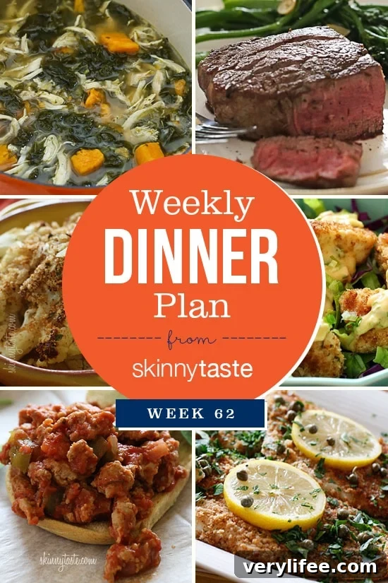 Skinnytaste Week 62 Dinner Meal Plan and Recipes 2 Skinnytaste Dinner Plan (Week 62)