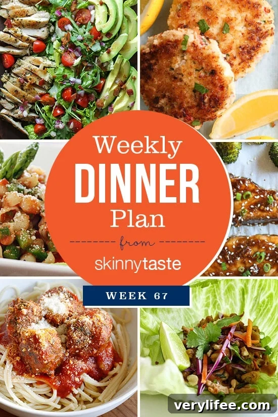 Skinnytaste Dinner Plan Week 67: 7 Dinners and Recipes 2 Skinnytaste Dinner Plan (Week 67)