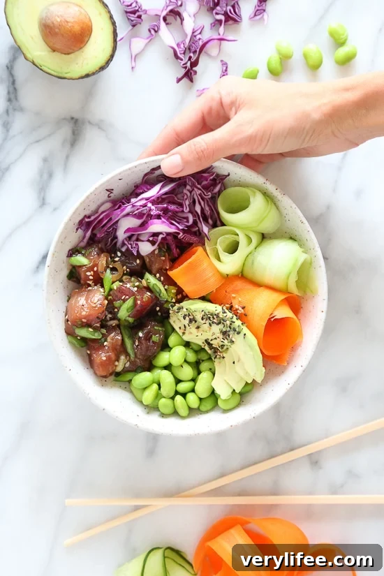 Shoyu Ahi Tuna Poke Bowl Recipe 4 Shoyu Ahi Poke is the traditional Hawaiian dish of raw fish seasoned with soy sauce and sesame oil.