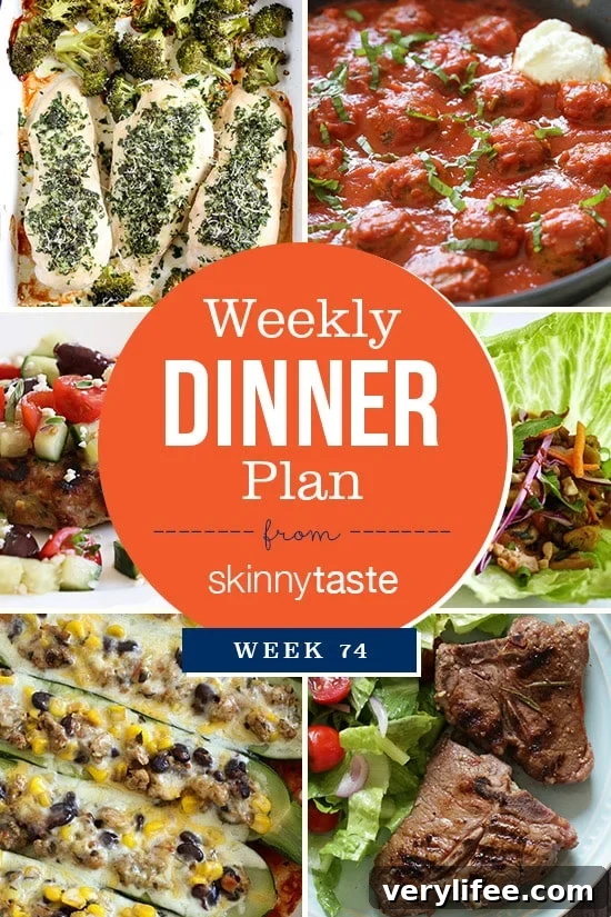Skinnytaste Week 74 Dinner Plan: Weekly Menu and Recipes 2 Skinnytaste Dinner Plan (Week 74)