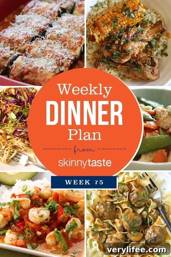 Skinnytaste Week 75 Dinner Plan: Menus and Recipes 2 Skinnytaste Dinner Plan (Week 75)