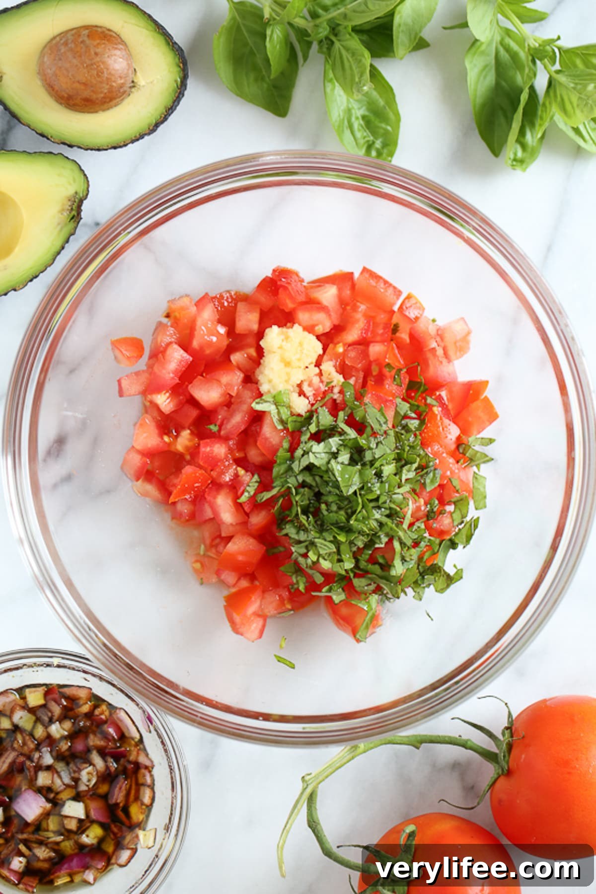tomato salad ingredients